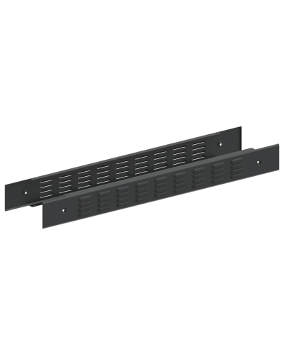 FORMAT Панель цоколя вентилируемая 100х1000мм RAL7021 (2шт/компл) IEK (FO-00D-PCV-010-100-7021) в Коврове Аксессуары для стоек и шкафов Pintop.ru