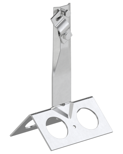 Держатель проводника круглого 6-10мм винтовой IEK (ZDP81-20-4-16-100) в Коврове Крепеж Pintop.ru