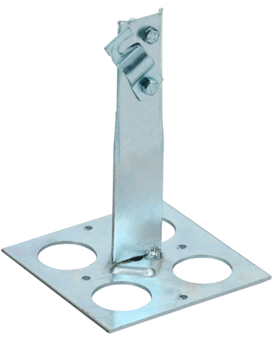 Держатель проводника круглого 6-10мм винтовой IEK (ZDP85-14-1-16-90) в Коврове Крепеж Pintop.ru