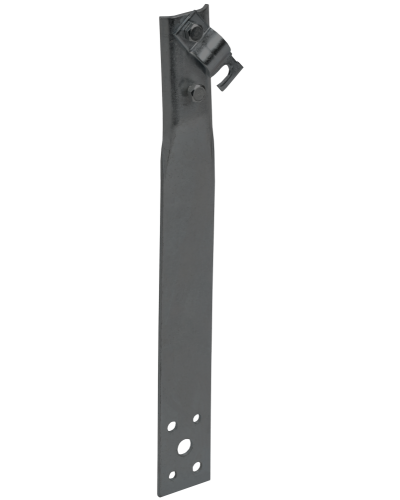 Держатель проводника круглого 6-10мм винтовой прямой h=150мм оцинкованная сталь TD IEK (ZDP86-13-1-16-150) в Коврове Крепеж Pintop.ru