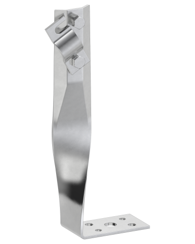 Держатель проводника круглого IEK (ZDP87-20-1-16-140) в Коврове Крепеж Pintop.ru