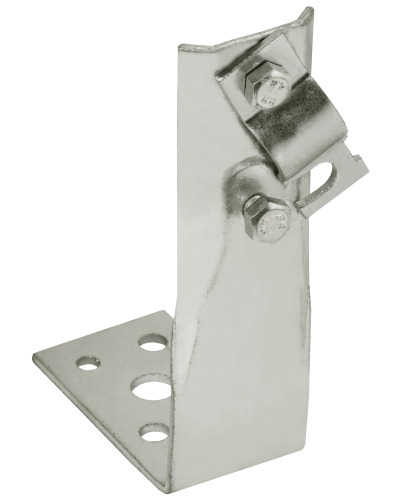 Держатель проводника круглого 6-10мм винтовой угловой h=150мм нержавеющая сталь IEK (ZDP87-20-1-16-150) в Коврове Крепеж Pintop.ru