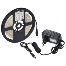 Комплект DIY (2835W60-4,8-IP65-12В 5м + др. + выкл.) IEK (LSR1-2-060-65-1-05-S1)