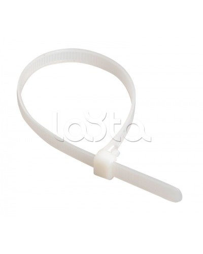 Стяжка 150x2,5 мм нейлоновая, белая IEK (UHH31-D025-150-100) в Коврове Стяжки-хомуты Pintop.ru