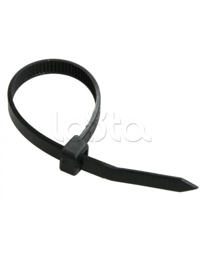 Стяжка 200x3,6 мм нейлоновая, черная IEK (UHH32-D036-200-100) в Коврове Стяжки-хомуты Pintop.ru