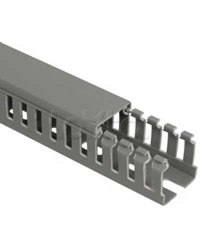 Кабель-канал перфорированный 40х40 ИМПАКТ IEK CKM50-040-040-1-K03 в Коврове Кабель-канал Pintop.ru