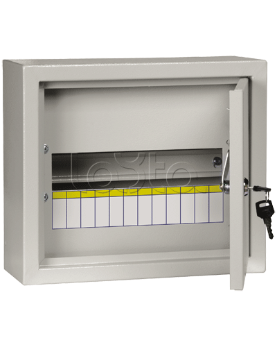 Щит распределительный навесной IEK ЩРн-9з с замком IP31 (MKM14-N-09-31-Z) в Коврове Щиты электрические Pintop.ru