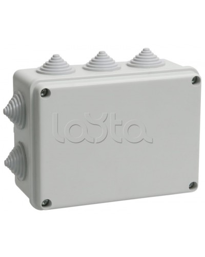 Коробка КМ41242 распаячная для о/п (RAL7035, 10 гермовводов) IEK UKO10-150-110-070-K41-55 в Коврове Распределительные коробки Pintop.ru