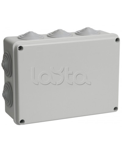 Коробка КМ41244 распаячная для о/п (RAL7035, 10 гермовводов) IEK UKO11-190-140-070-K41-55 в Коврове Аксессуары для средств охраны периметра Pintop.ru