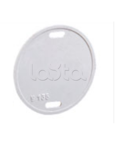 Бирка кабельная маркировочная У-135 (круг 55 мм) IEK UZMA-BIK-Y135-R в Коврове Аксессуары для кабель-канала Pintop.ru