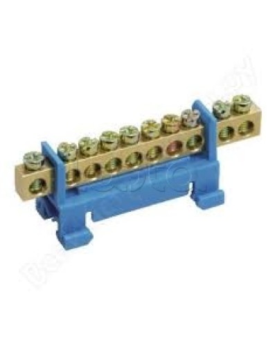 Шина нулевая с DIN-изолятором типа «Стойка» ШНИ-6х9-14-С-С IEK YNN10-69-14P-K07 в Коврове Клеммные колодки Pintop.ru