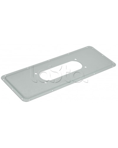 TITAN Фланец кабельный 445х120 с отверстием IEK (TI-00D-FL-445-120) в Коврове Аксессуары для стоек и шкафов Pintop.ru