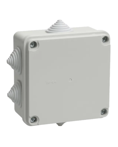 Коробка распределительная 100х100х50 IP55 КМ41234 IEK UKO11-100-100-050-K41-55 в Коврове Распределительные коробки Pintop.ru