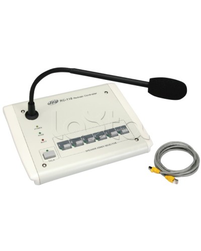 Станция настольная микрофонная JDM RC-110 в Коврове Микрофонные консоли и микрофоны Pintop.ru