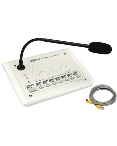 Станция настольная микрофонная JDM RC-610 в Коврове Микрофонные консоли и микрофоны Pintop.ru