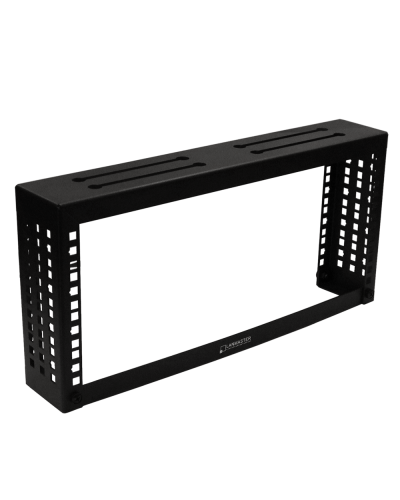 Рама 19 для монтажа под лоток, 2U, черная LANMASTER LAN-MT-FRM-2U-BK в Коврове Аксессуары для стоек и шкафов Pintop.ru