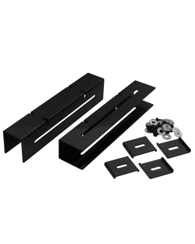 Кронштейны для крепления рамы LAN-MT-FRM к проволочному лотку, 2 шт. LANMASTER LAN-MT-FRM-FIXSET в Коврове Аксессуары для стоек и шкафов Pintop.ru