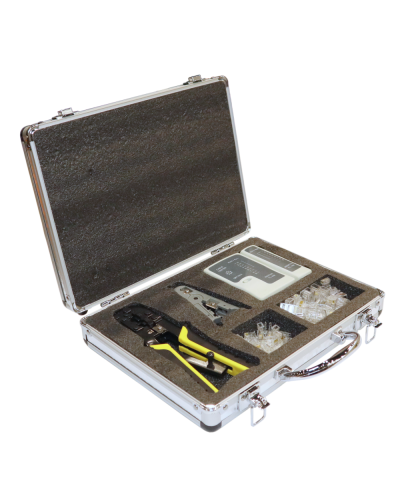 Набор инструментов для изготовления и тестирования патч-кордов LANMASTER LAN-NT-TK/PATCH-TST в Коврове Аксессуары для стоек и шкафов Pintop.ru