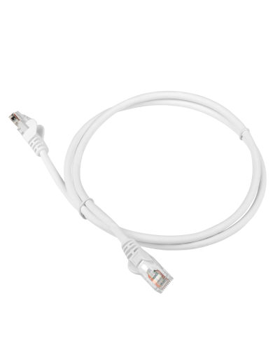 Патч-корд LANMASTER LSZH UTP кат.5e, 0.3 м, белый LANMASTER LAN-PC45/U5E-0.3-WH в Коврове Патчкорды (медные) Pintop.ru