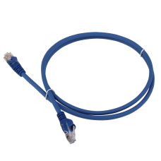 Патч-корд LANMASTER LSZH UTP кат.5e, 12 м, синий LANMASTER LAN-PC45/U5E-12-BL