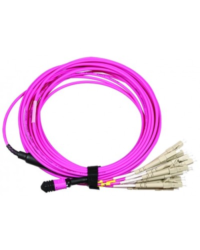 Сборка кабельная LANMASTER (LAN-12M-12LC/OM4-3.0) в Коврове Коннекторы Pintop.ru