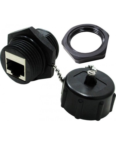 Индустриальный соединительный модуль, IP68, экранированный, категории 5e LANMASTER (LAN-KCP45S5E-WP) в Коврове Проходные адаптеры Pintop.ru