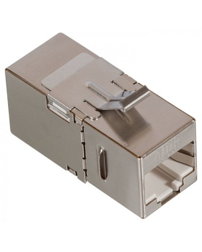 Повторитель портов RJ-45, экранированный, 90 градусов, кат.6, формата Keystone LANMASTER LAN-KCP45S6/90 в Коврове Проходные адаптеры Pintop.ru