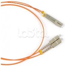 Патч-корд оптический LANMASTER LAN-LC-SC/OM2-15
