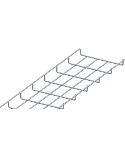 Лоток проволочный 25х100мм, Ф3.8мм, оцинкованный (3 м) LANMASTER LAN-MT25x100-3.8EZ в Коврове Кабельные лотки Pintop.ru