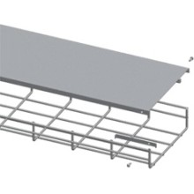 Крышка для лотка шириной 300мм, 1м. LANMASTER LAN-MT-AB300-EZ