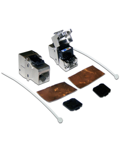 Модуль Keystone, RJ45, кат.6A, STP, 180 градусов LANMASTER LAN-OK45S6A/180 в Коврове Коннекторы Pintop.ru