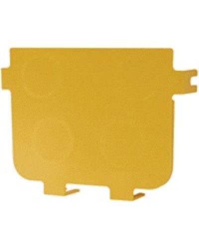 Заглушка оптического лотка торцевая 360 мм, желтая LANMASTER LAN-OT360-ND в Коврове Аксессуары для кабель-канала Pintop.ru