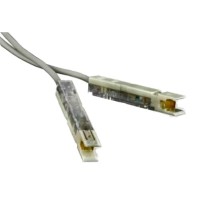 Патч-корд 110 тип - 110 тип, 1 пара, 1.5 м, серый LANMASTER LAN-P1-P1-1.5m