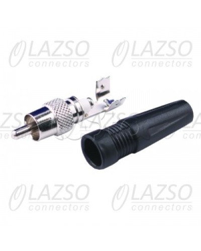 Разъем штекер RCA под винт LAZSO (APR012) в Коврове Коннекторы Pintop.ru