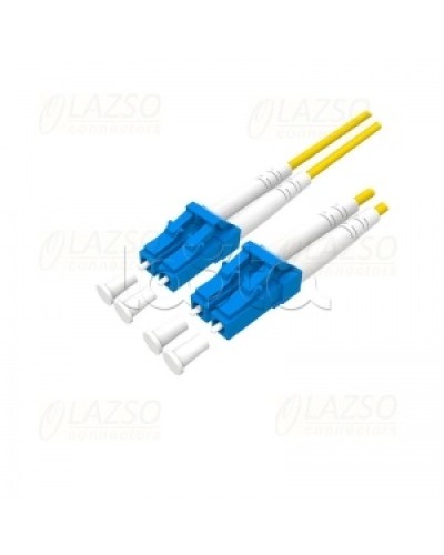 Патч-корд оптический Lazso PC-DU-LC/LC(3m) в Коврове Патч-корды и пигтейлы Pintop.ru