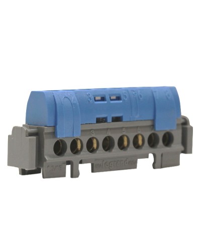 Клеммная колодка IP 2X нейтраль синяя Legrand 004842 в Коврове Клеммные колодки Pintop.ru