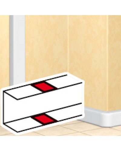 Накладка на стык кабель-канала 105х50 LEGRAND 010696 в Коврове Аксессуары для кабель-канала Pintop.ru