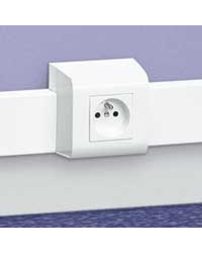 Суппорт Mosaic 75x20 2М LEGRAND 030378 в Коврове Аксессуары для кабель-канала Pintop.ru