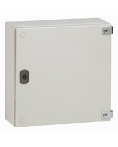 Промышленная коробка Atlantic металлическая квадратная IP66 IK10 300x300x120 мм RAL 7035 Legrand 035608 в Коврове Щиты электрические Pintop.ru