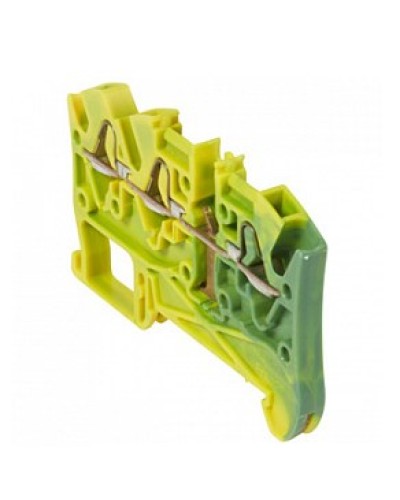 Клемма 4х5 1вх/2вых заземление Legrand 037210 в Коврове Клеммные колодки Pintop.ru