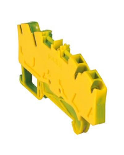 Клемма 4х6 2вх/2вых. заземл. Legrand 037279 в Коврове Клеммные колодки Pintop.ru