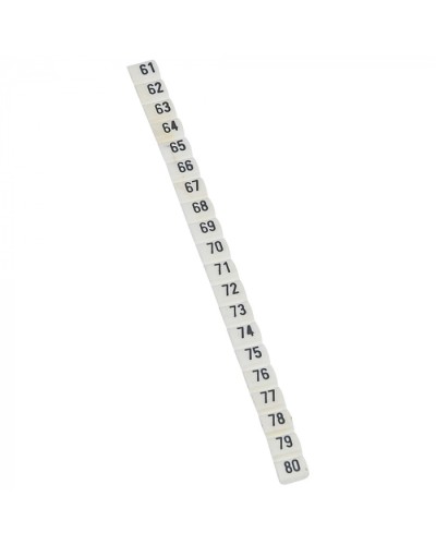 Маркер CAB3 цифры 61-80 Legrand 038163 в Коврове Аксессуары для кабель-канала Pintop.ru