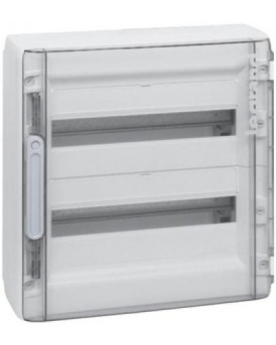 Распределительный щиток XL3 125 с белой дверью 2 ряда 36 модулей 450х450х128 мм Legrand 401647 в Коврове Щиты электрические Pintop.ru