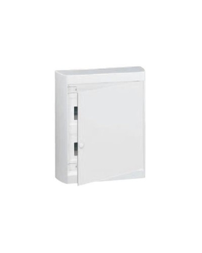 Накладной распределительный щит Nedbox с белой дверью 2 рейки х 12 (+1) модулей Legrand 601237 в Коврове Боксы для автоматов Pintop.ru