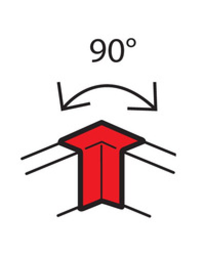Угол внутренний для кабель-канала METRA 100x50 Legrand (638011) в Коврове Аксессуары для кабель-канала Pintop.ru