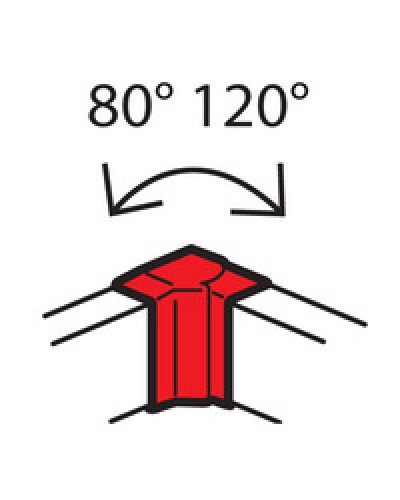 Угол внутренний для кабель-канала METRA 85x50 Legrand (638021) в Коврове Аксессуары для кабель-канала Pintop.ru