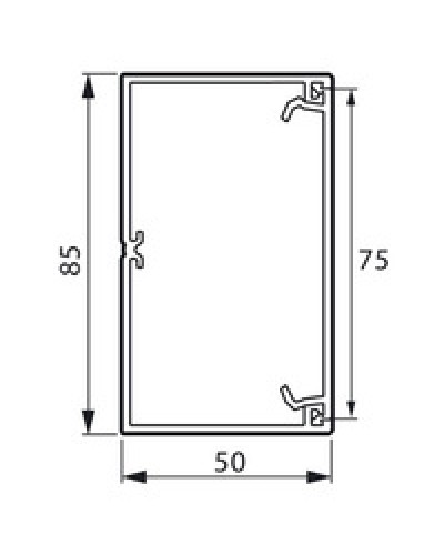 Кабель-канал METRA 85x50 Legrand (638080) в Коврове Кабель-канал Pintop.ru