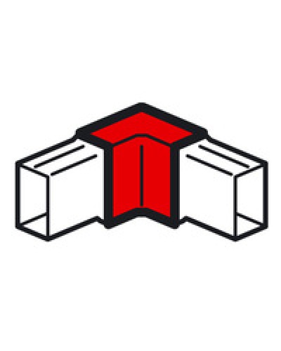 Угол внутренний для кабель-канала METRA 40x16 Legrand (638151) в Коврове Аксессуары для кабель-канала Pintop.ru