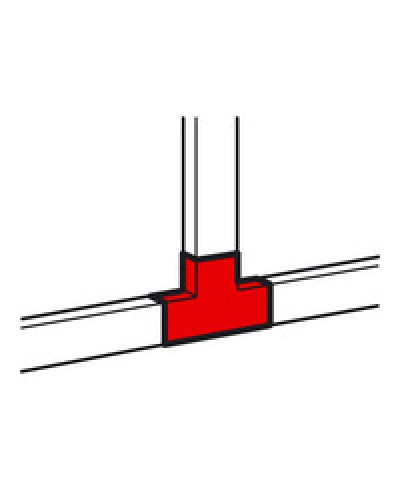 Тройник для кабель-канала METRA 40x16 Legrand (638154) в Коврове Аксессуары для кабель-канала Pintop.ru