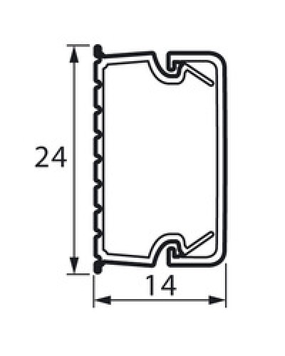 Кабель-канал METRA 24x14 Legrand (638193) в Коврове Кабель-канал Pintop.ru